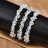 Unisex Chip Natural Quartz Crystal Beaded Stretch Bracelets BJEW-S143-16-5