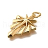 Brass Micro Pave Cubic Zirconia Pendants KK-U055-20G-2
