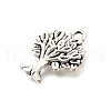 Tibetan Style Alloy Pendants TIBE-L008-53AS-2