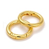 Alloy Spring Gate Rings PALLOY-M015-01G-3