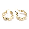 Brass Hoop Earrings EJEW-P264-A11-G-3