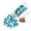 Glass Wishing Bottle Display Decorations AJEW-T013-02F-3