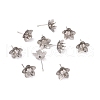 Tarnish Resistant 304 Stainless Steel Ear Stud Findings STAS-P198-27-1