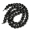 Natural Obsidian Beads Strands G-P544-E02-01-3