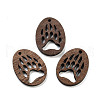Walnut Wood Pendants FIND-Z050-09B-1