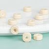 Olycraft 3000Pcs Column Natural Wood Beads WOOD-OC0002-09-LF-4