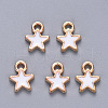 Alloy Enamel Charms ENAM-S121-029B-2