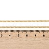 Brass Curb Chain Necklaces X-NJEW-K123-09G-4