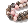 Natural Argentina Rhodonite Beads Strands G-G271-B02-6mm-4