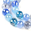 Electroplate Glass Bead Strands X-GLAA-Z006-01I-4