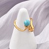 304 Stainless Steel Cuff Rings RJEW-D317-02C-G-1