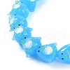 Handmade Lampwork Beads Strands LAMP-P066-03-4