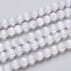Natural Selenite Beads Strands X1-G-L552H-16A-1