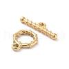Ion Plating(IP) 304 Stainless Steel Ring Toggle Clasps STAS-A092-09D-G-2