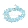 Natural Aquamarine Beads Strands X-G-P332-75-2
