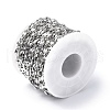 Tarnish Resistant 304 Stainless Steel Coffee Bean Link Chains CHS-E010-01P-4