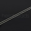 Rhodium Plated 925 Sterling Silver Necklaces STER-M034-32B-3