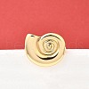 Brass Cuff Rings for Women RJEW-F184-08G-G-1