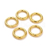 Alloy Spring Gate Rings PALLOY-M015-01G-2