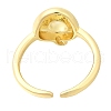 Rack Plating Brass Open Cuff Rings RJEW-S394-01G-Q-3