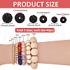   120Pcs 3 Styles Handmade Polymer Clay Disco Ball Beads FIND-PH0022-09A-2