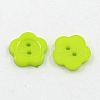 Acrylic Sewing Buttons for Costume Design X-BUTT-E074-C-M-3