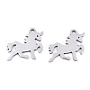 Non-Tarnish 201 Stainless Steel Pendants STAS-S081-052-1