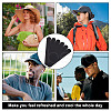 10Pcs Cloth Hat Sweat Liner FIND-WH0148-272A-6