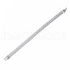 Cubic Zirconia Classic Tennis Bracelet X-ZIRC-S067-073A-NF-4