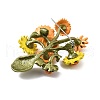Sunflower Alloy Acrylic Brooches for Backpack Clothes JEWB-M069-03-4
