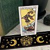 Carved Wooden Tarot Card Stand Holder DIY-WH0356-006-3