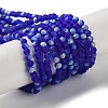 Imitation Jade Glass Beads Strands EGLA-YW0003-19A-05-1
