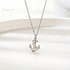 Stylish Stainless Steel Pendant Necklace for Women's Daily Wear MA6567-2-1
