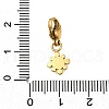 Flower 304 Stainless Steel Pendant Decorations STAS-R159-26G-3