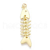 Brass Pendants KK-N268-55G-1