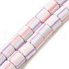 Polymer Clay Beads Strands CLAY-H006-01C-1