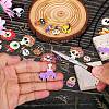 30Pcs 15 Style Halloween Alloy Enamel Pendants Sets ENAM-SZ0004-16-5
