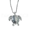 Fashionable Alloy Sea Turtle Pendant Necklaces for Men FS-WG54AC8-01-3