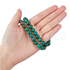 HOBBIESAY 1 Strand Natural Fuchsite Beads Strands G-HY0001-32-3