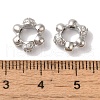 Rack Plating Brass & Cubic Zirconia Pendants KK-L216-061P-3