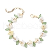 Acrylic Beaded Bracelets for Women BJEW-TA00627-04-2