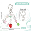 Beebeecraft 2Pcs Alloy Pendant Decorations HJEW-BBC0001-05-2