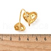 304 Stainless Steel Open Cuff Ring for Women RJEW-Z088-03G-3