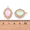 Alloy Glass Pendants PALLOY-N176-69KCG-3