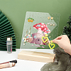 Transparent Acrylic Earring Displays NDIS-WH0015-01B-4
