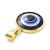 PVD Vacuum Plating Handmade Resin Pendants STAS-G261-13G-3