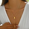 Stainless Steel Rosary Bead Necklaces SM3899-4-1