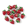 Brass Enamel Charms X-KK-G462-28LG-3