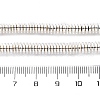 Electroplated Non-magnetic Hematite Beads Strands G-P571-I01-01A-4