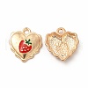 Alloy Enamel Pendants PALLOY-I217-18G-1